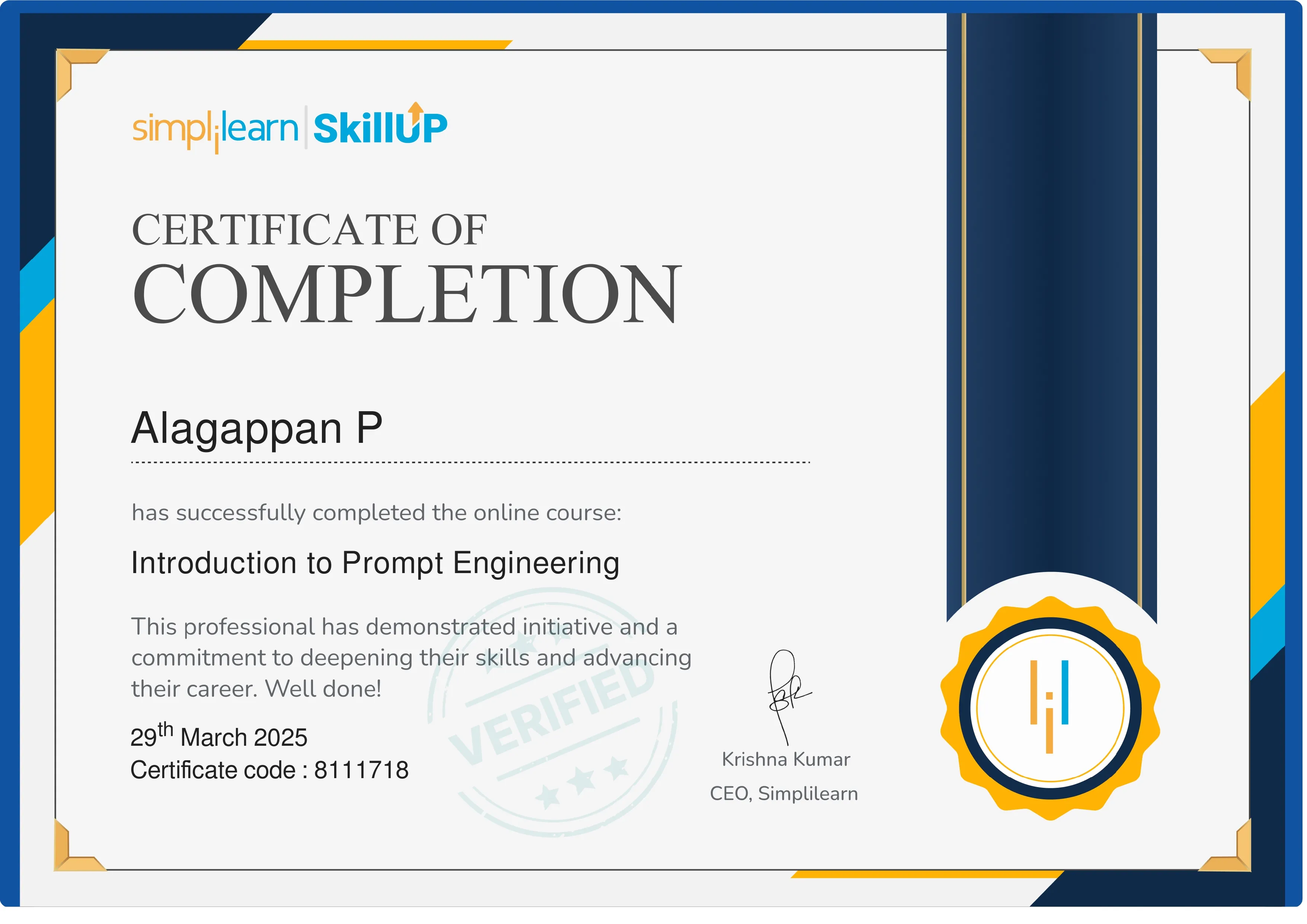 Introduction to Prompt Engineering - Simplilearn, 2025